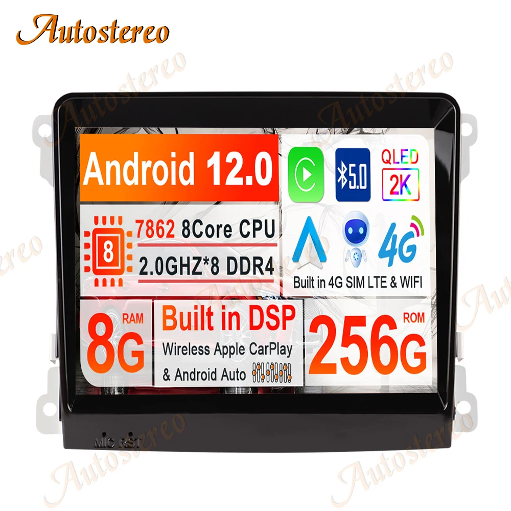 Auto Stereo Media For Porsche Caman Boxster 997 911 Android 12 Car GPS Navigation Multimedia Player HeadUnit Radio Tape Recorder