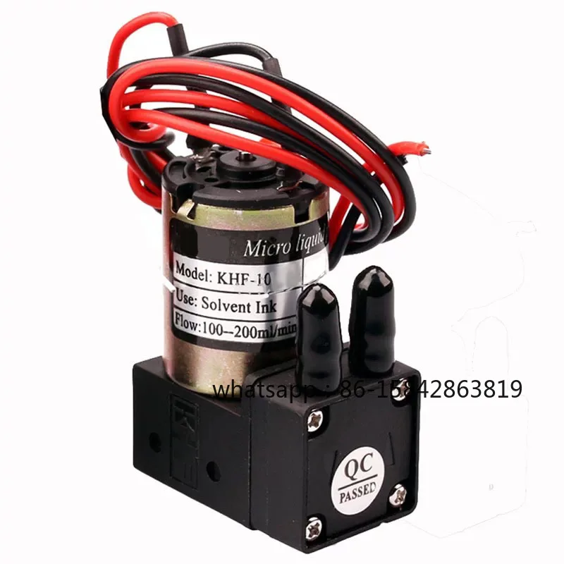 KHF 10 Outdoor-Druck-Gleichstrommotor 24V 3W Tintensaugpumpe Set mit 4 Stück für Tintenstrahldruckgeräte