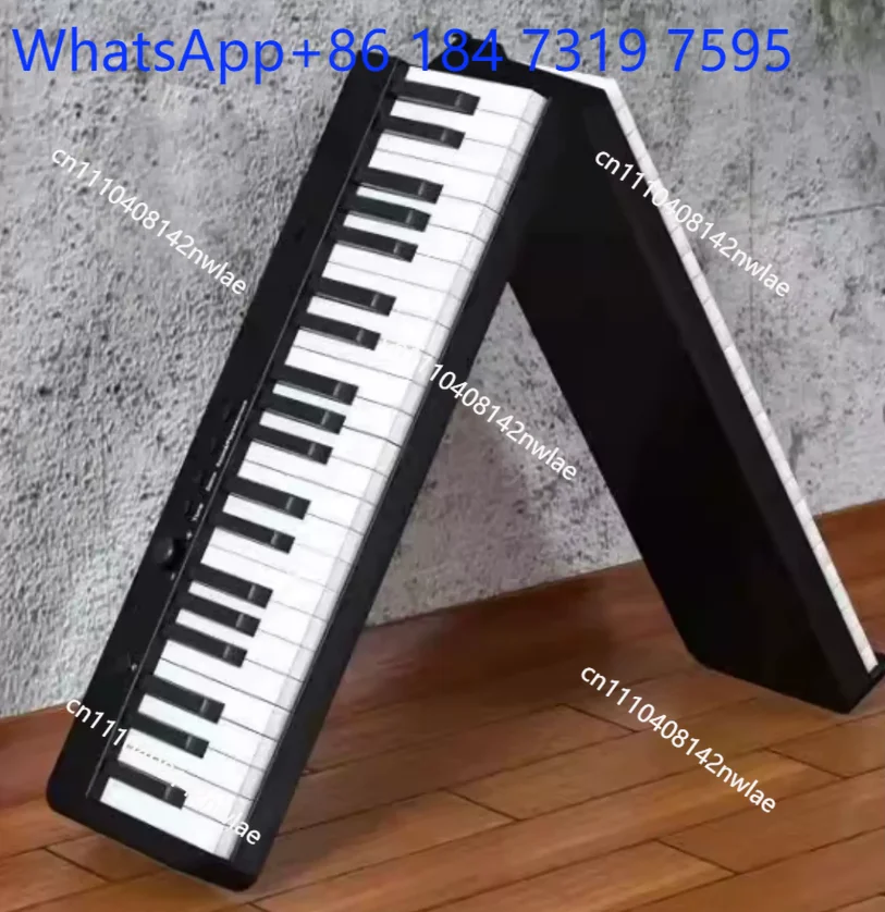 Folding Piano 88-key Portable Electronic Keyboard For Beginners 88-key Full-range Dynamic Range Keyboard