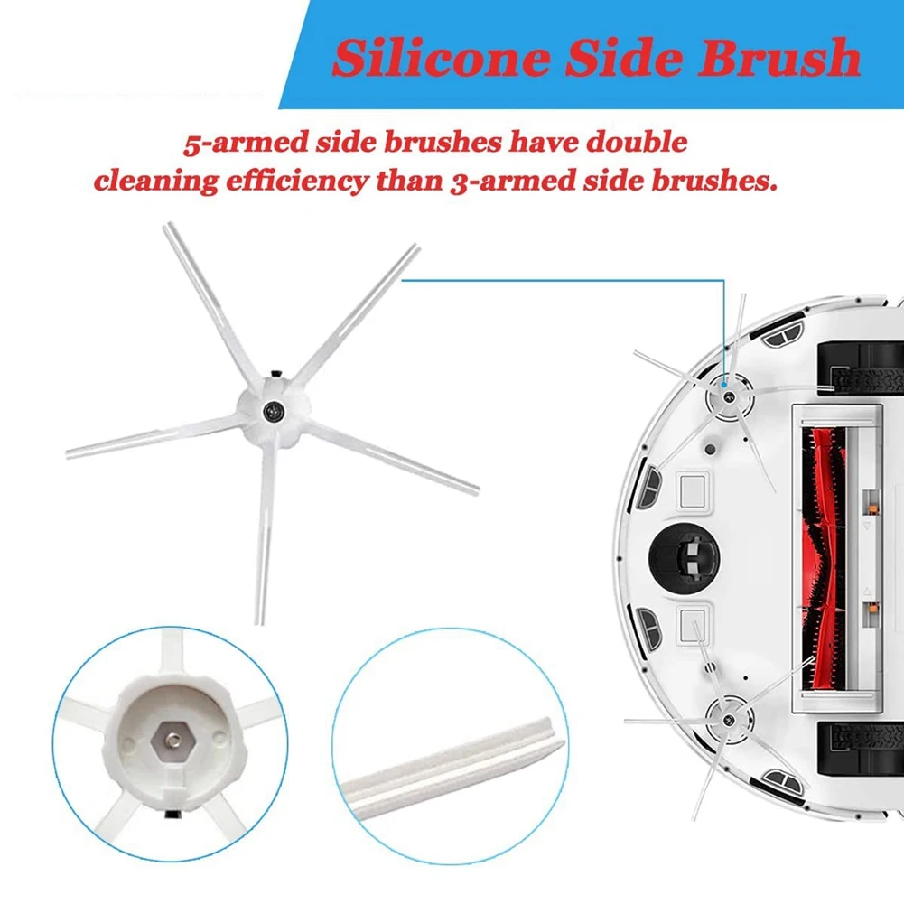 B92A Accessories Kit For Xiaomi Roborock S5 Max S6 Max S6 Pure S6 Maxv S50 S51 S55 S60 S65 S5 S6 Vacuum Cleaner Parts