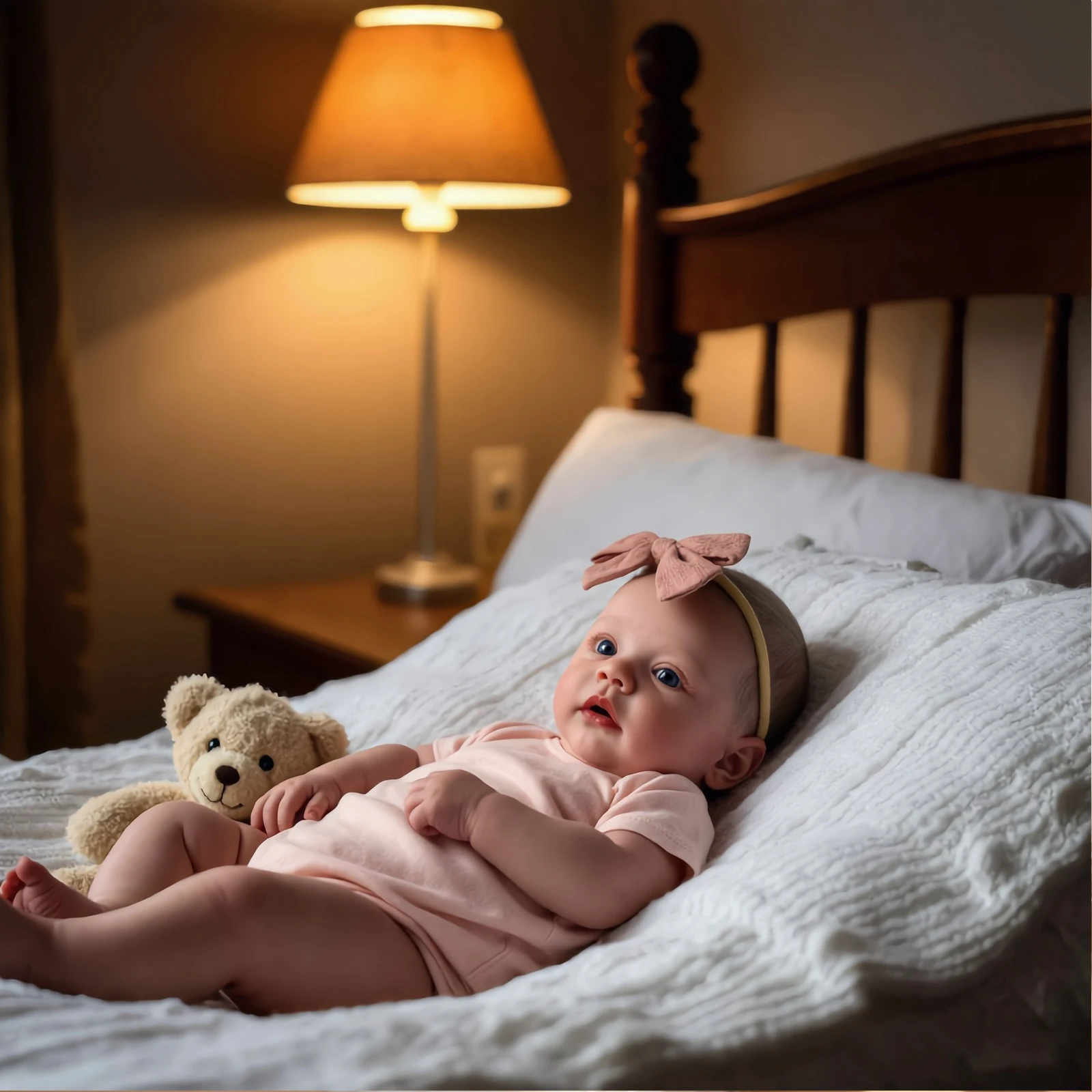 

Reborn Doll - 20inch/50cm Realistic Soft Silicone Reborn Baby Girl Dolls with Magnet Pacifier Toys Gifts