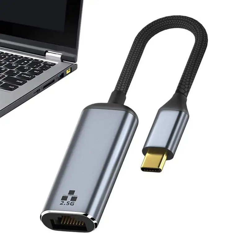 

Кабель-адаптер USB Type-C к порту Ethernet 2,5 Gigabit