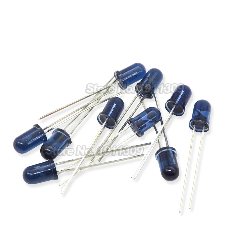 10PCS TSAL4400 TSAL6100 TSAL6200 TSAL6400 4400 6100 6200 6400 EMITTER IR 3MM 5MM 940NM 2PIN Infrared emission tube diode