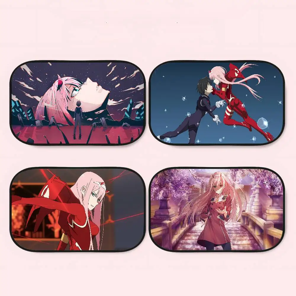 

Anime DARLING In The FRANXX Cartoon Sunshade UV Protection Heat Electrostatic Film Summer Retractable Window Shade Car Printing