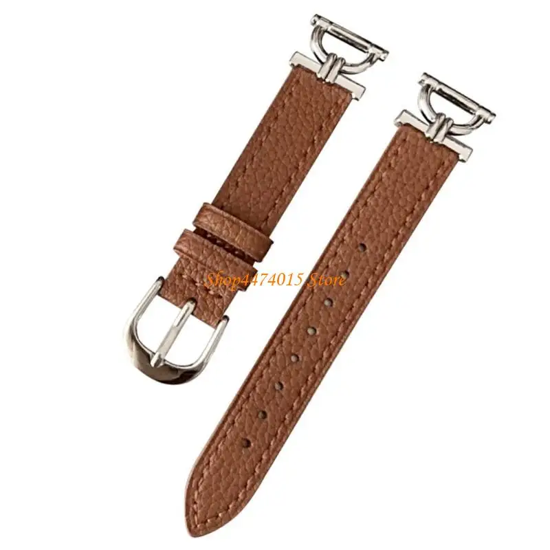 K1AA versátil 20 mm Reloj Strap Leather Watch Band para relojes inteligentes