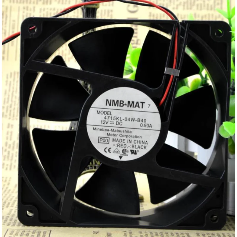 

New CPU Cooling Fan for NMB 4715KL-04W-B40 DC12V 0.9A UPS Uninterruptible Power Fan 12038 120*120*38mm