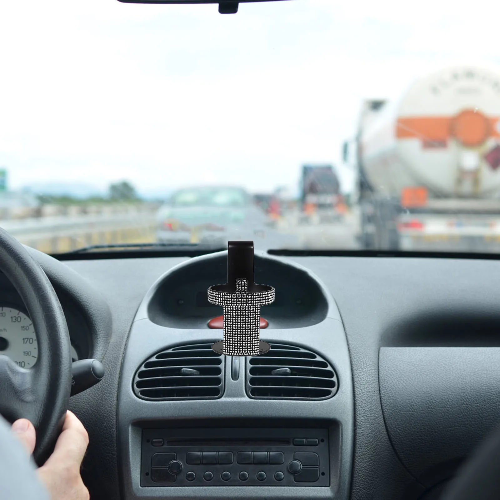 

Car Rhinestone Water Holder Multifunctional Beverage Hooks Vehicle Car Seat Truck Office Home Use Cup Holders Auto Cup Rack