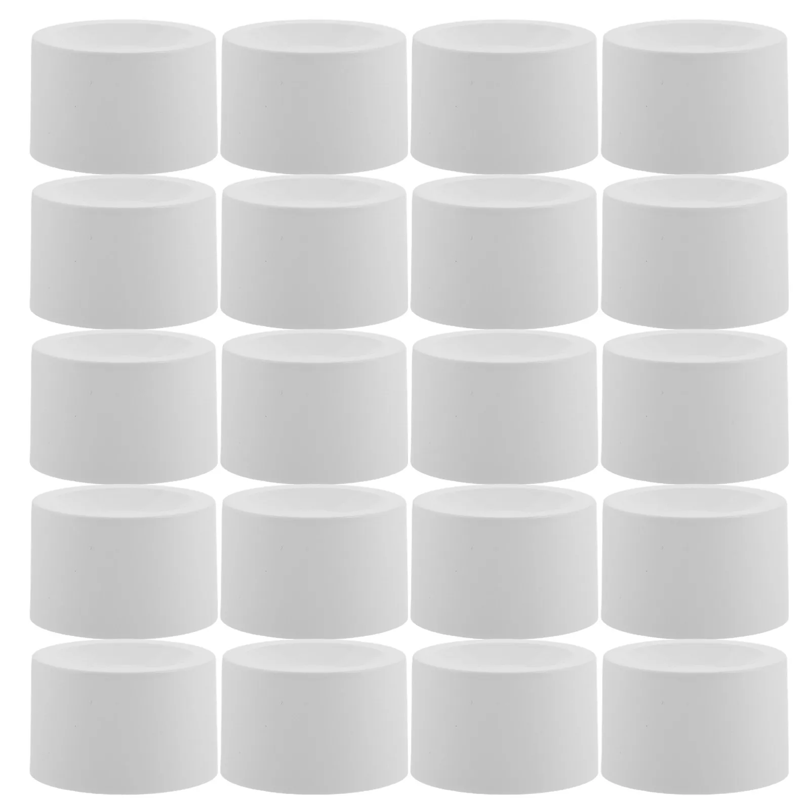 100Pcs Face Wash Bottle Caps Leak Proof Flip Lid Toothpaste Dispenser Replacement Tops Reusable Bathroom Bottle Caps
