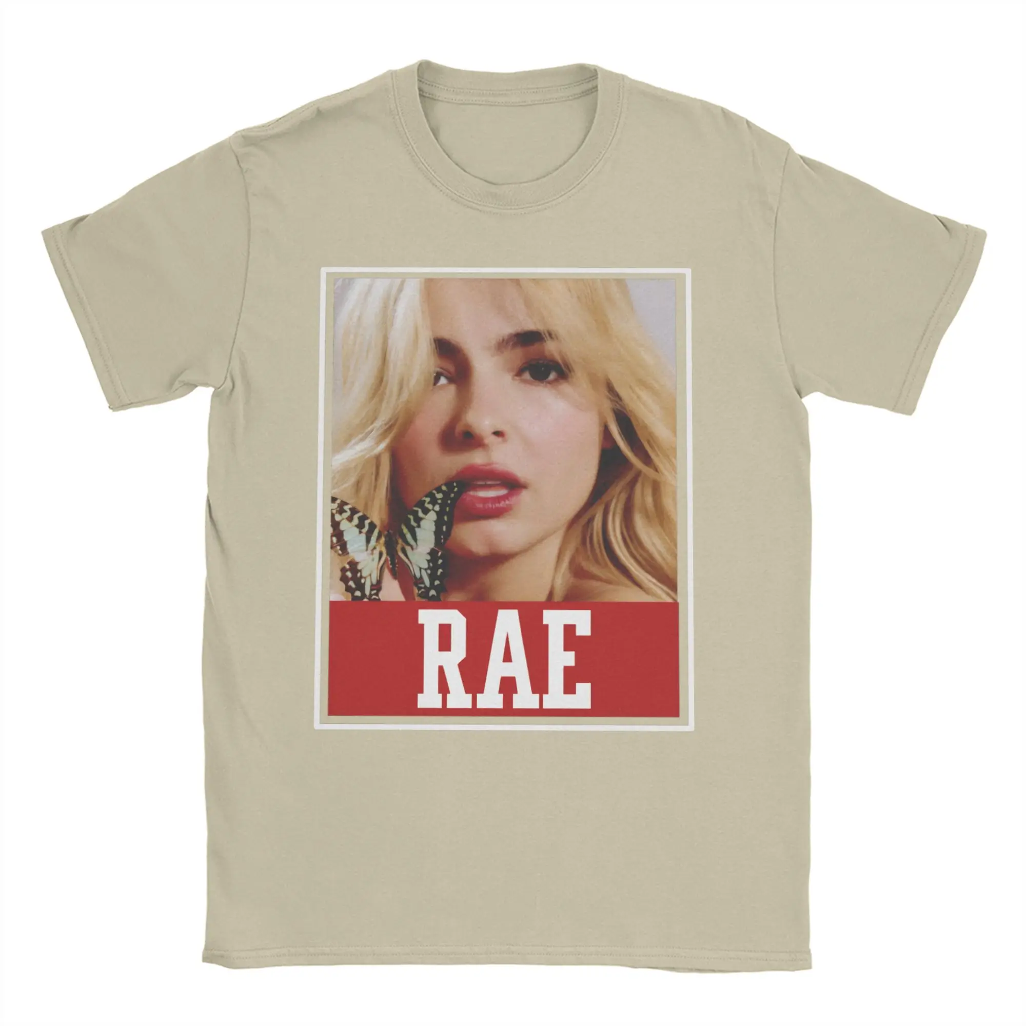 الرجال النساء أديسون راي ملصق تي شيرت الملابس القطنية عادية كم قصير طاقم الرقبة تي شيرت كلاسيكي تي شيرت