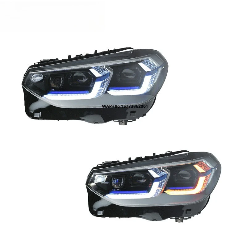 

1 шт. Светодиодные фары для автомобилей, аксессуары для систем освещения авто, 18-21 X3, блок фар G08, автомобильные светодиодные фонари