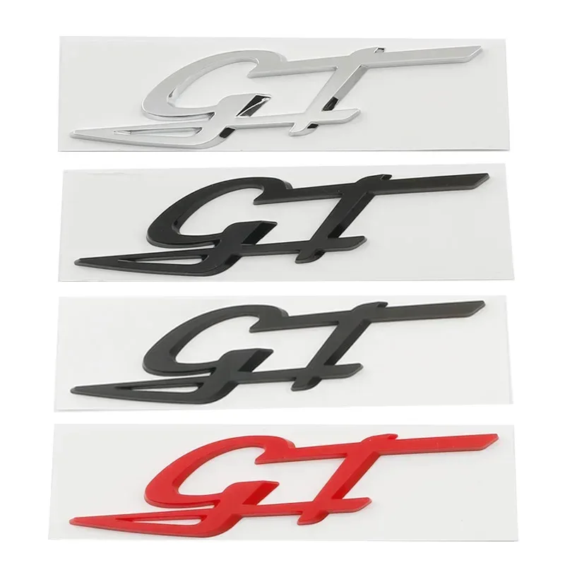 

Car ABS GT Styling Logo Badge Emblem Decals Sticker For Maserati Levante Ghibli GranSport Quattroporte MC12 MC20 GTS Accessories