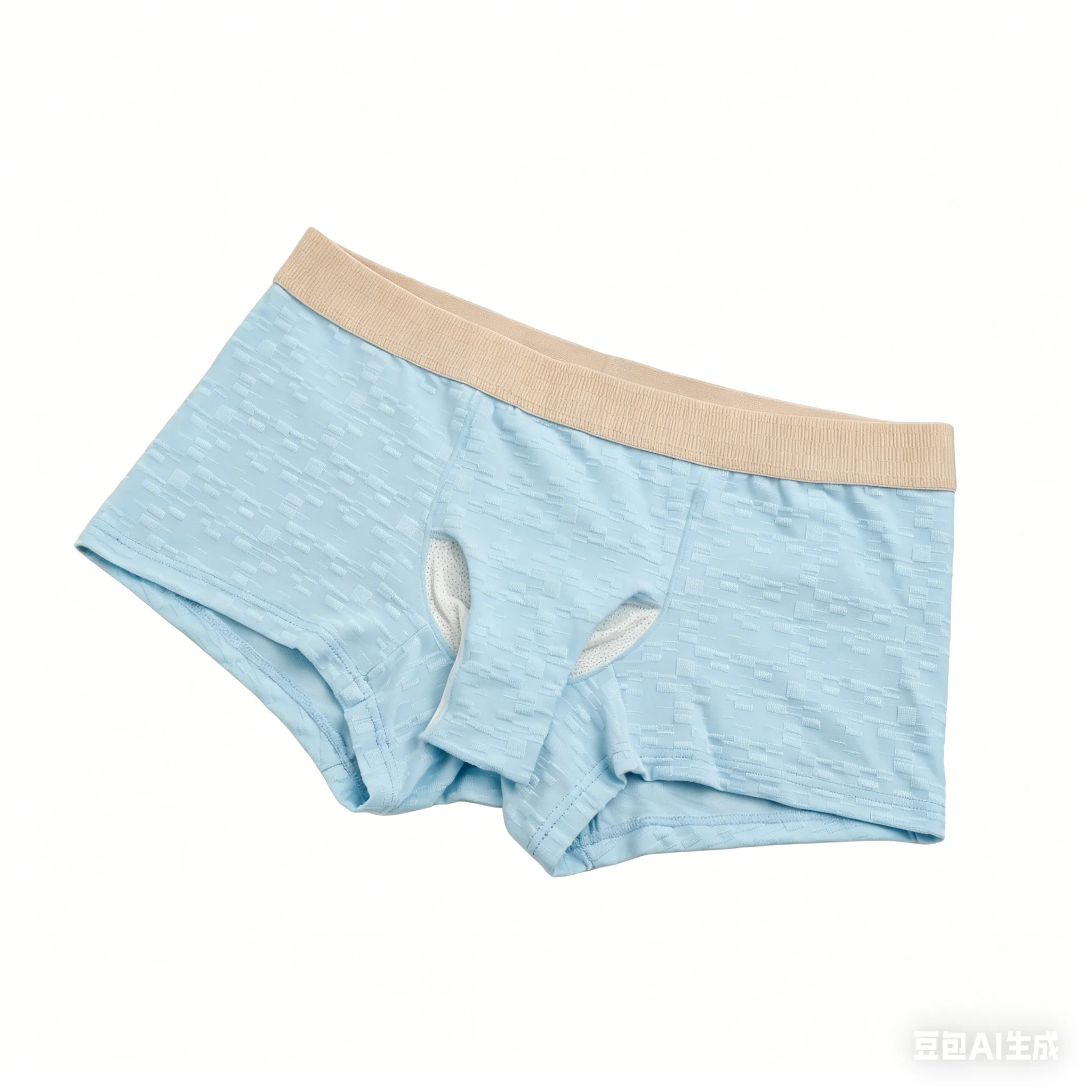Breathable Anti-Moisture Men's Cotton Boxer Briefs Gun-Egg Separation Bulge Pouch Easy Open Underwear Youth Fashion Boxy Trunks