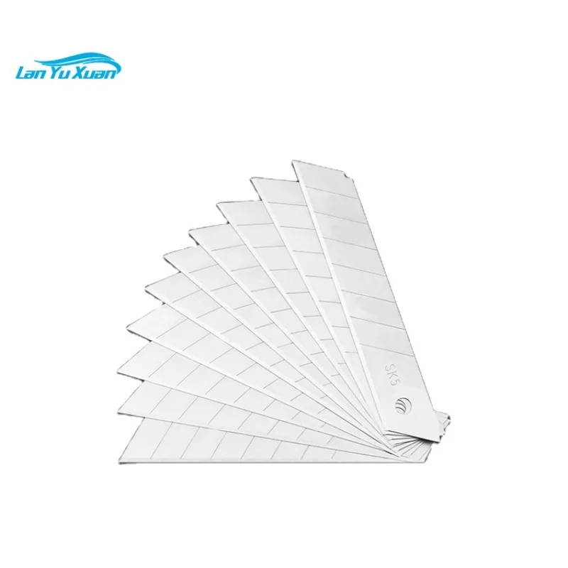 Industrial Grade Cutting Tools 10PCS Sk5 Knife Blade