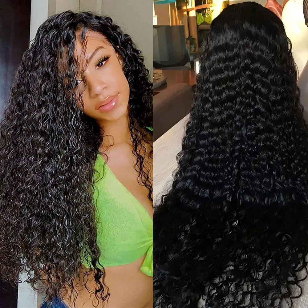 

30 40 Inch 13x6 Hd Water Wave Wigs Lace Human Hair Wigs For Black Women 13x4 Deep Wave Frontal Wig 360 Lace Front Brazilian Wigs