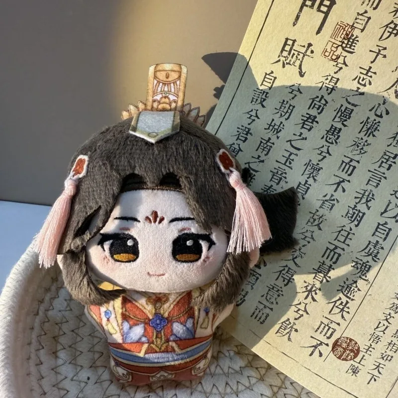 

10cm/3.93in Heaven Official's Blessing Plush Toys Cotton Xie Lianhua City Figure Anime Kawaii Peripherals Collectible Decoration