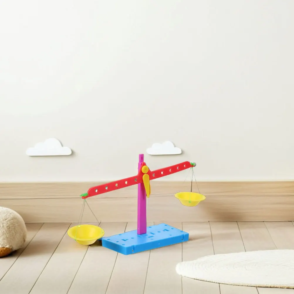 

2 шт. весы в сборе DIY научный проект комплект инструмент детская развивающая практическая математическая игрушка