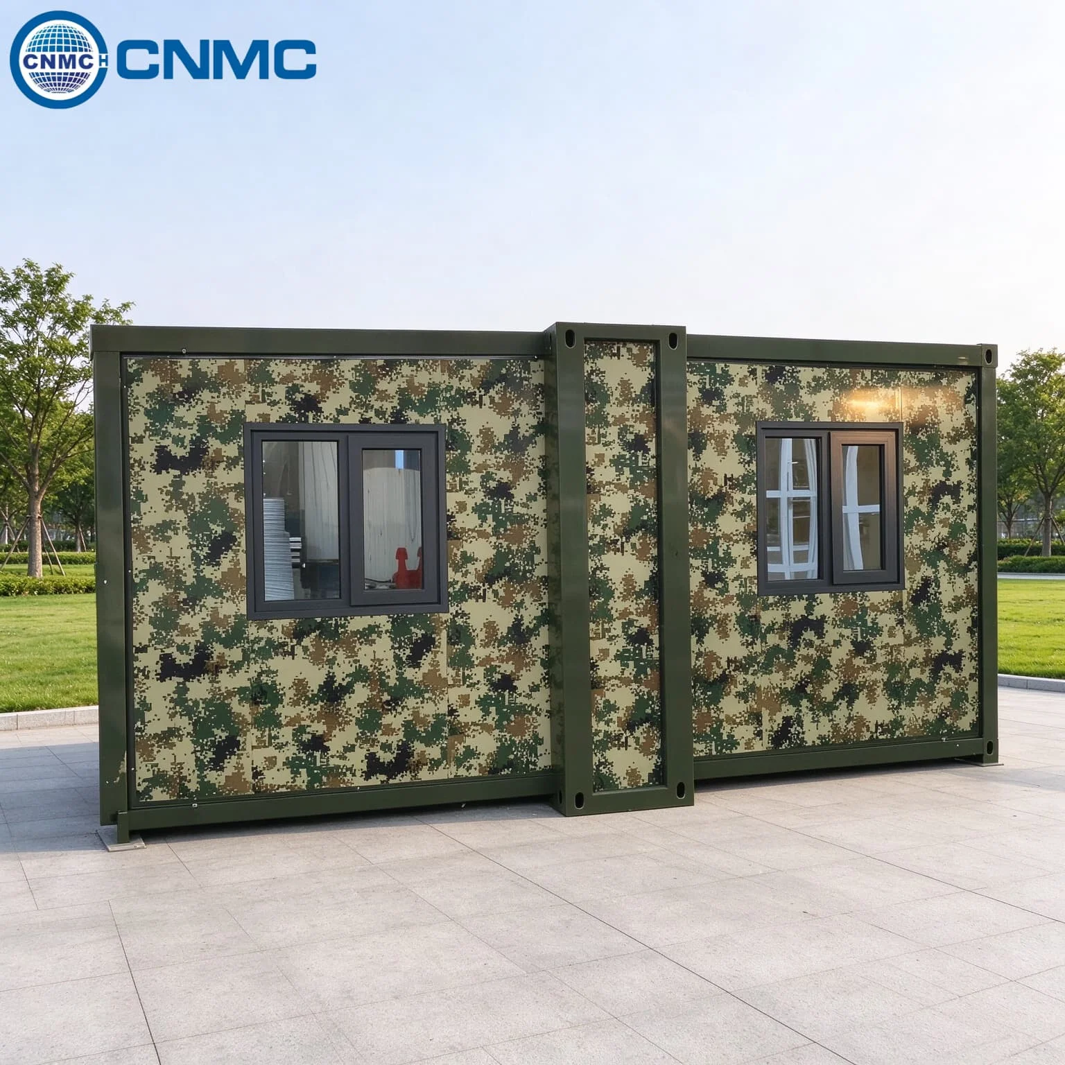 20FT Light Transport Folding Expandable Container Home Robust Steel Frame Eps Rockwool Pu Panel Mgo Floor Dorm Site Office