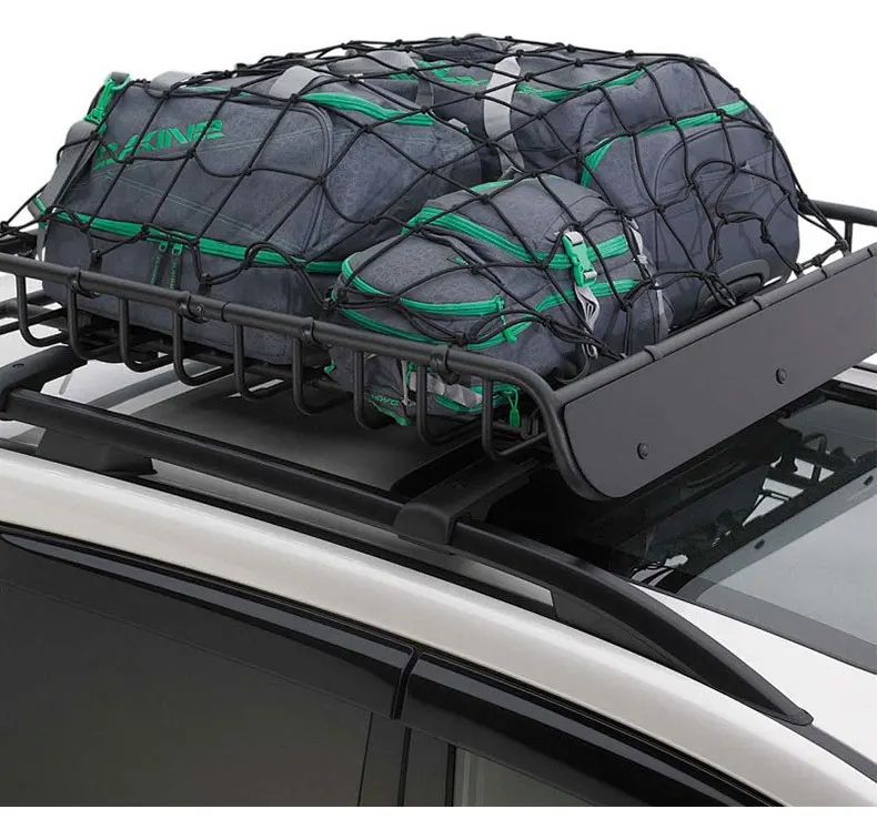 Car Universal Truck Roof Rack bungee Cargo Net with 10 Plastic hook