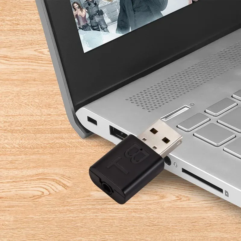 Bluetooth GRWBEOU-USBワイヤレスレシーバーアダプター,5.0mm,AUXオーディオ,車,テレビ,ヘッドセットスピーカー用のモノラル音楽レシーバー,a2dp,3.5