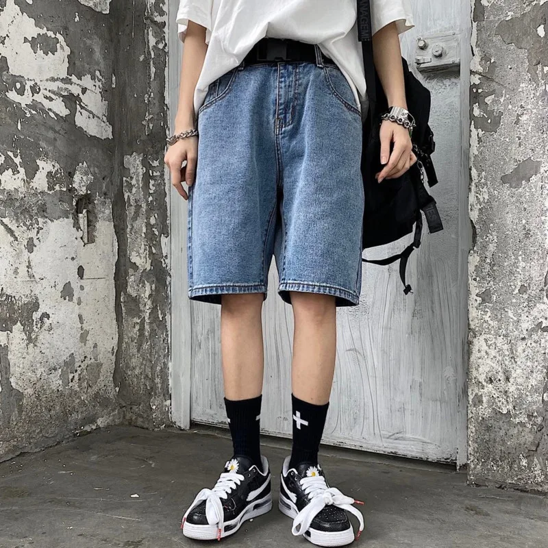 Dames Broek Vrouw Zomer 2023 Koreaanse Dameskleding Zwarte Jeans Streetwear Mode Hoge Taille Denim Shorts Kleding