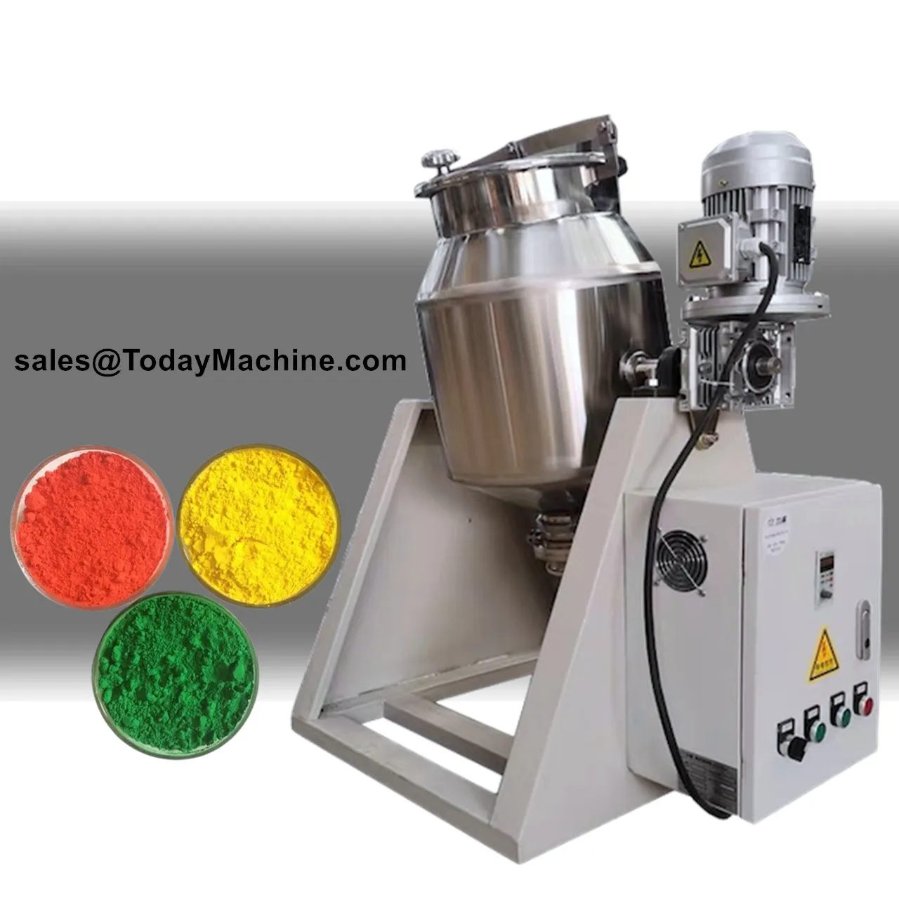 W Type Double Cone Blender Walnut Chocolate Powder Mixing Blending Machine