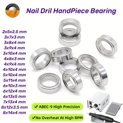 MR106ZZ 1060 Bearing 6x10x3mm ABEC-9 Nail Dril HandPiece Bearing 0830 0940 1030 1040 1050 1150 1260 1360 1480 for Micromotor