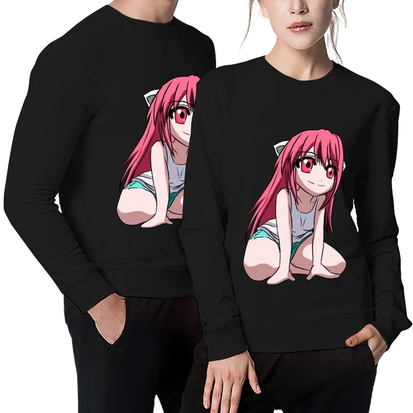 

Elfen Lied - Nyu Pullover anime clothes men's sweat-shirt set men's autumn clothes men's coat hooded sweatshirt