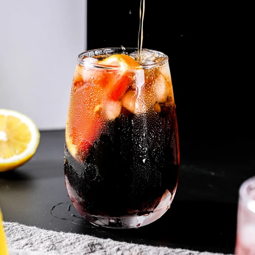 Juego De Tazas Para Beber, Vasos De Agua Transparentes,