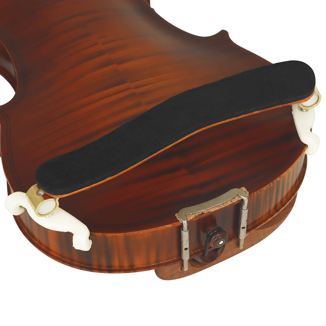 4/4 Violin Shoulder Rest Adjustable Shoulder Pads Professions Solid Wood Violin Shoulder Rest Silicone Claws Violin Accessories