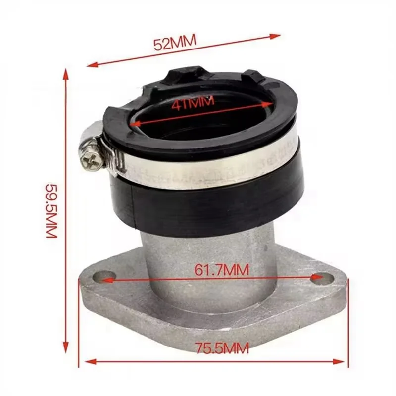 عالية الجودة مدخل الأنابيب مشعب السحب 4XE-13586-00-00 لياماها المقتفي 250 YFM250 دراجة نارية كمية الأنابيب قطع غيار الدراجات النارية