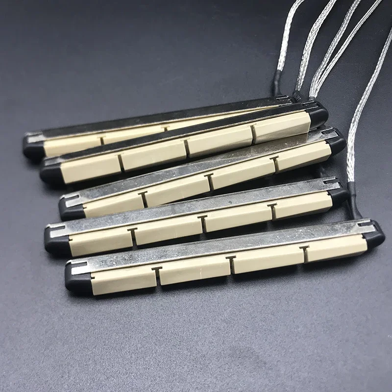 1pcs Transducer Under Bridge Saddle Ceramic Piezo Pickup Stringed Instruments for 4 String Acoustic Guitars Bass