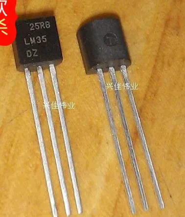 10PCS New original authentic LM35DZ LM35 TO-92