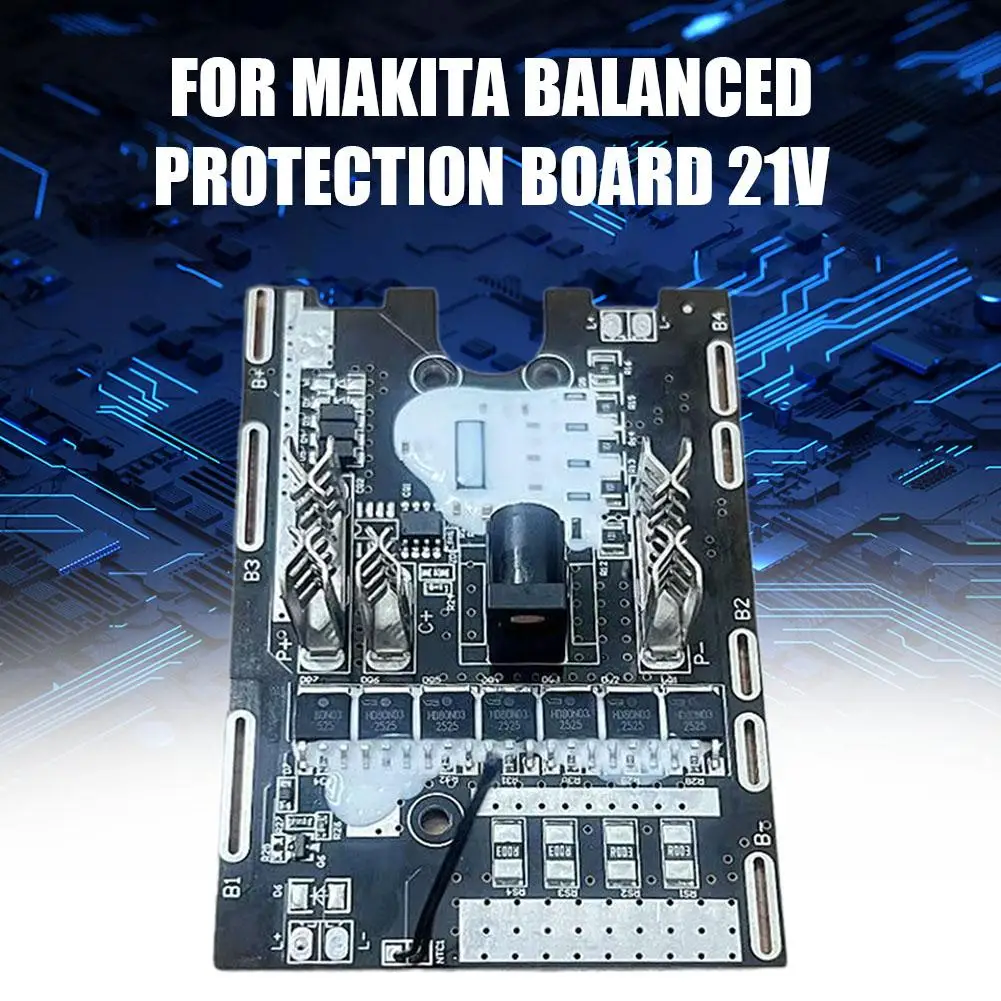 For Makita Balanced Protection Board 21V High Power And Temperature Control Protection Display