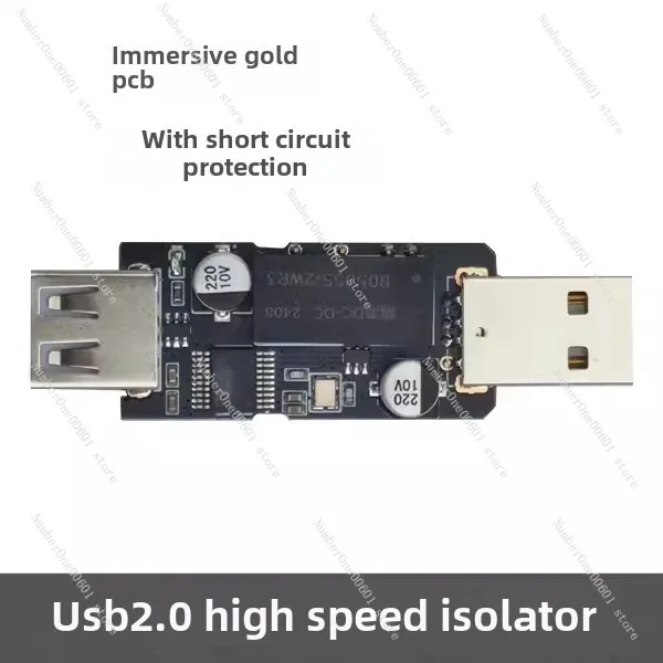 USB High Speed Isolator 480Mbps Protection USB Port DAC Decoder Audio Elimination Current Sound ADUM3165