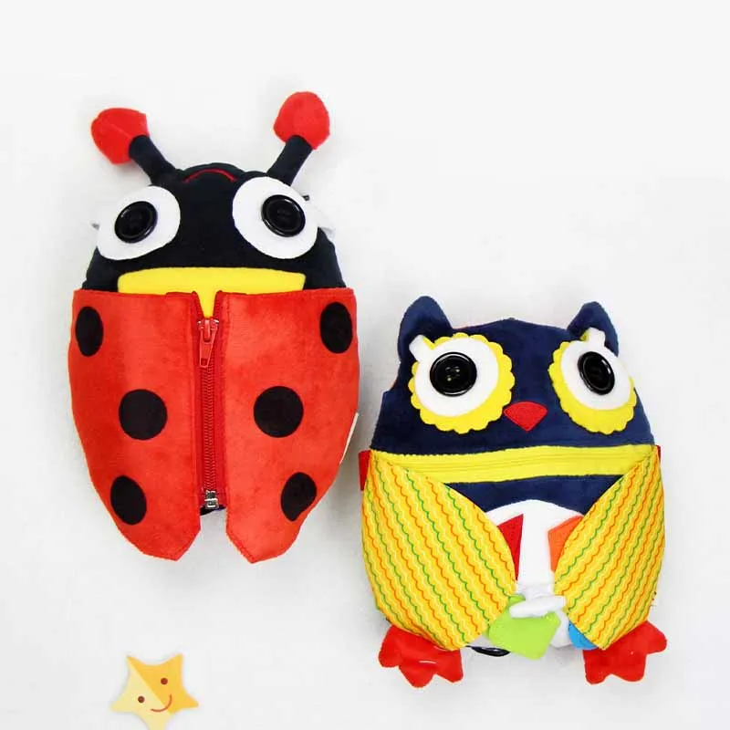 

Новый Детский пазл, Игрушки для раннего развития, интеллектуальное развитие, милый жук, сова, животное «сделай сам», собранный плюшевый искусственный