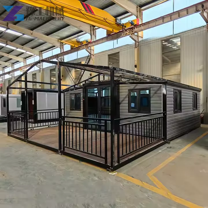 YG 20/40FT Tiny House Australia 2 Bedroom Luxury Predfabricated Container Homes 40ft Expandable Container House with Full