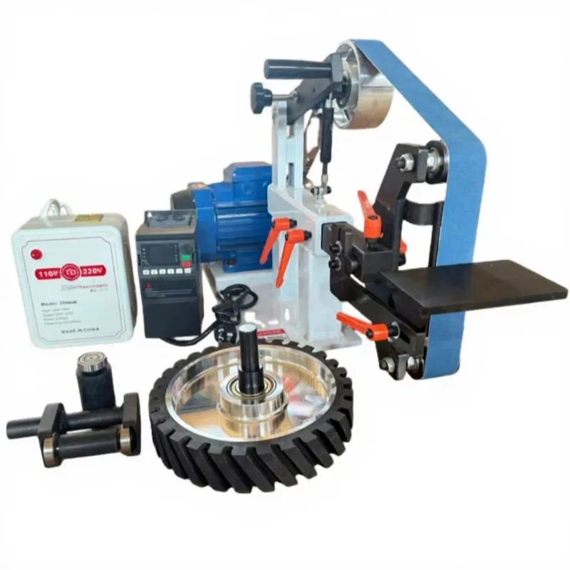 【Best-selling】Electric Industrial Grade Horizontal 2x72 Variable Speed Belt Grinder