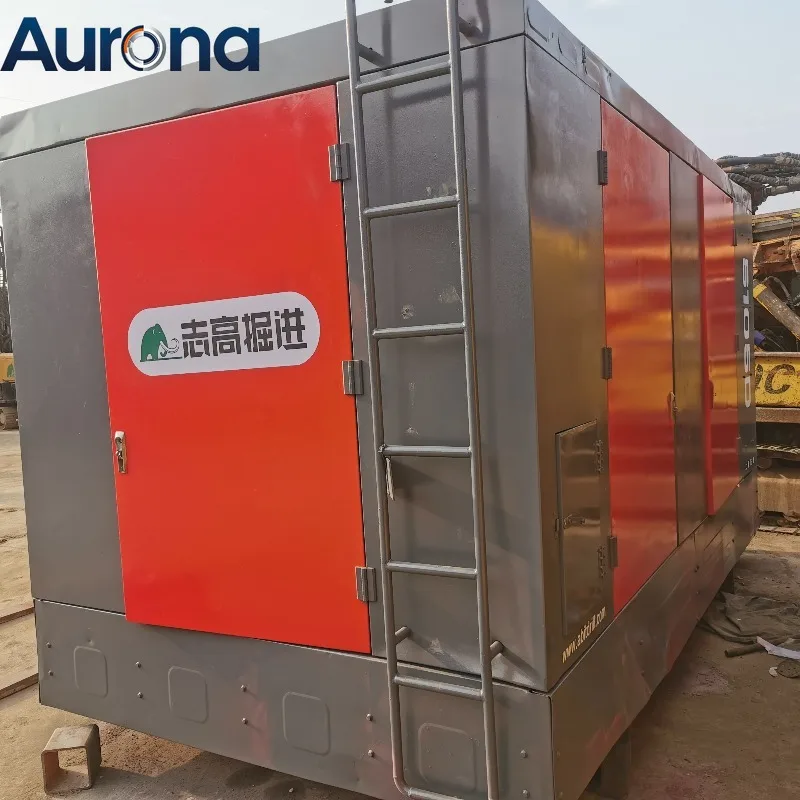 【Industrial】8bar / 10bar Low / Medium Pressure Four Wheels Diesel Portable Screw Air Compressor
