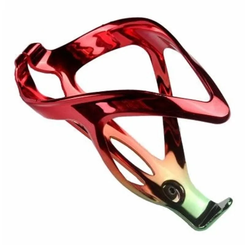 ODI bicycle bottle cage electroplating rainbow fiberglass nylon MTB bike water cup holder water bottle cage 27.5g/pcs