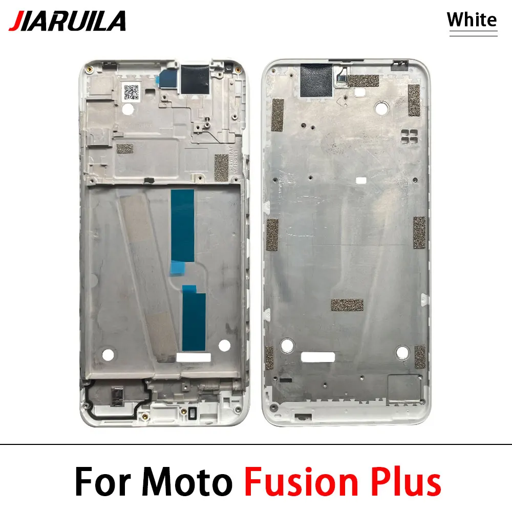 Middle Frame Housing For Moto One Fusion Rear Middle Frame LCD Front Bezel Cover For Moto One Action One Hyper One Fusion Plus