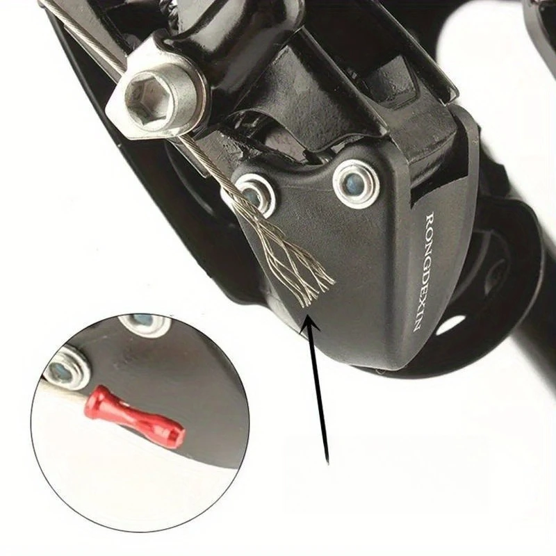 50 Uds. Tapas de extremo de Cable de bicicleta tapas de extremo de Cable de bicicleta desviador de freno puntas de Cable de cambio engarzadores accesorios de bicicleta MTB