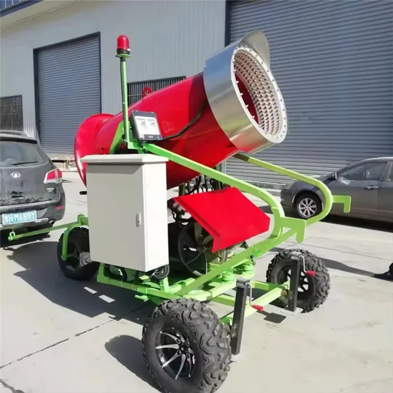 ماكينة ثلج صناعية صغيرة بتصميم جديد لعام 2023 لمنتجع التزلج