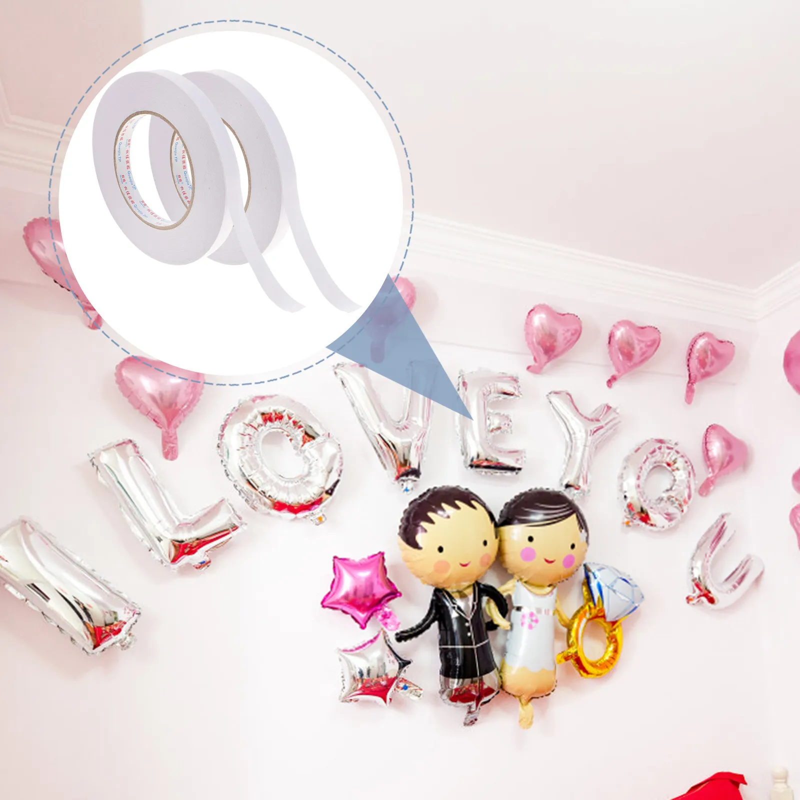 2 Rolls Double Side…