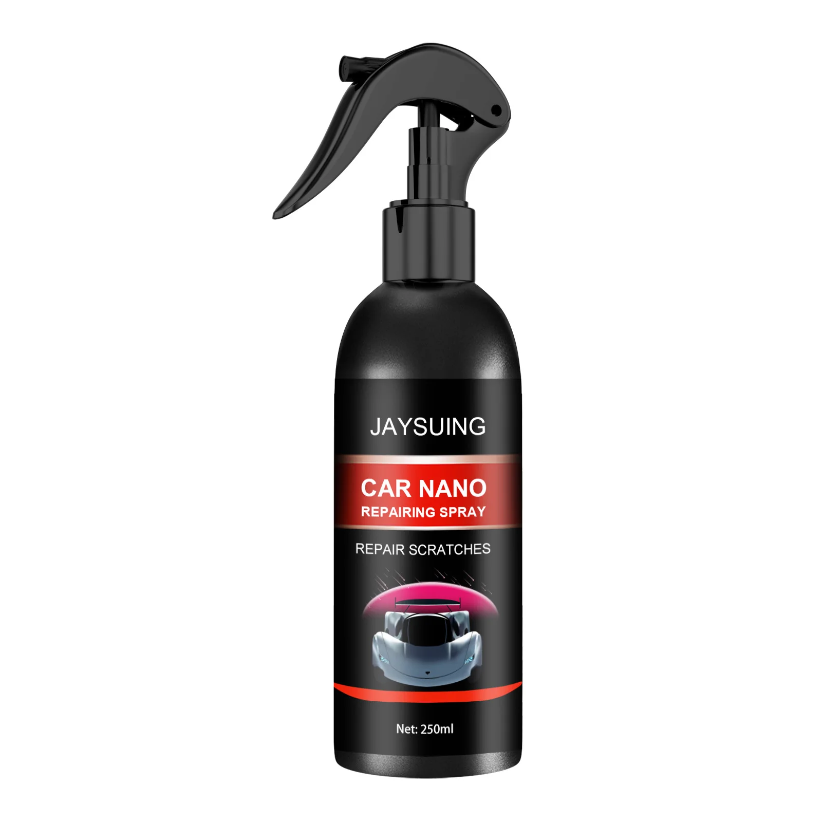 Spray de revestimento rápido cerâmico para carro, 250ml, nano hidrofóbico, esmalte corporal, removedor de arranhões, proteção de pintura, spray, acessórios para carro