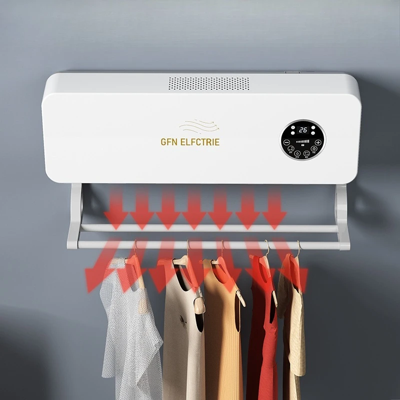 

No punching household remote control heater, bathroom heater, intelligent constant temperature heater