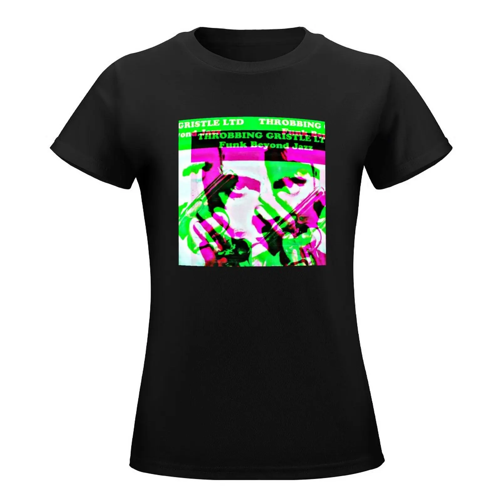 Throbbing Gristle T-Shirt Aesthetic clothing plus size tops summer tops t-shirt dress for Women plus size