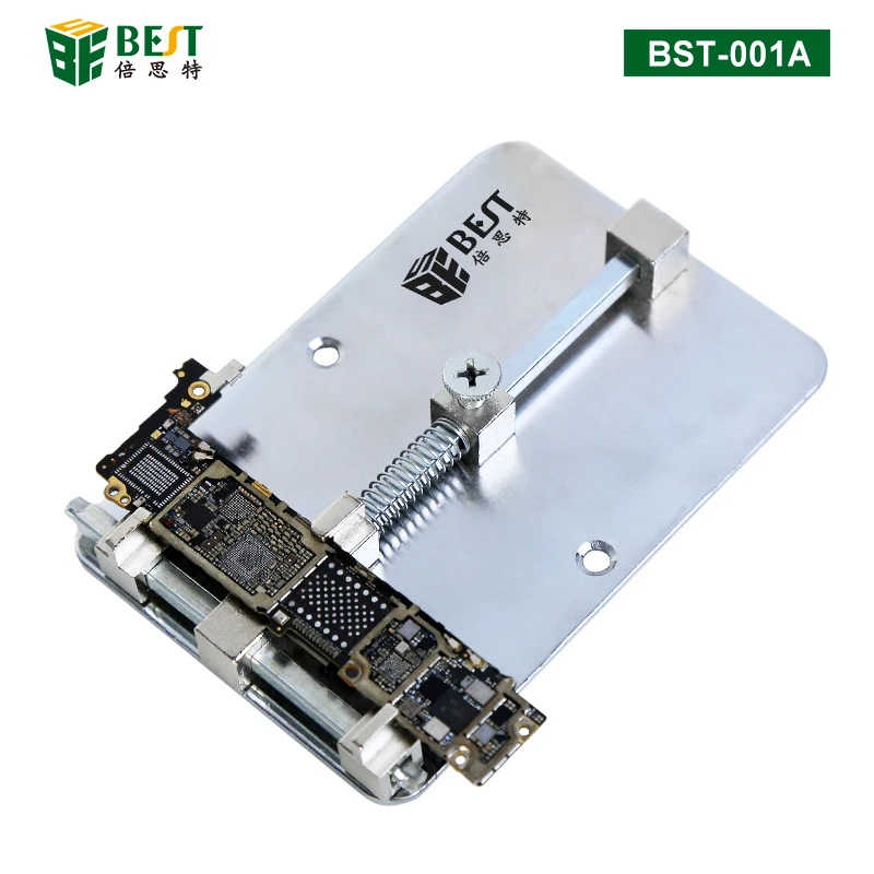 

Universal Adjustable PCB Holder Polished Stainless Steel Base Plate Sliding Bolt Suitable for Multiple Motherboards