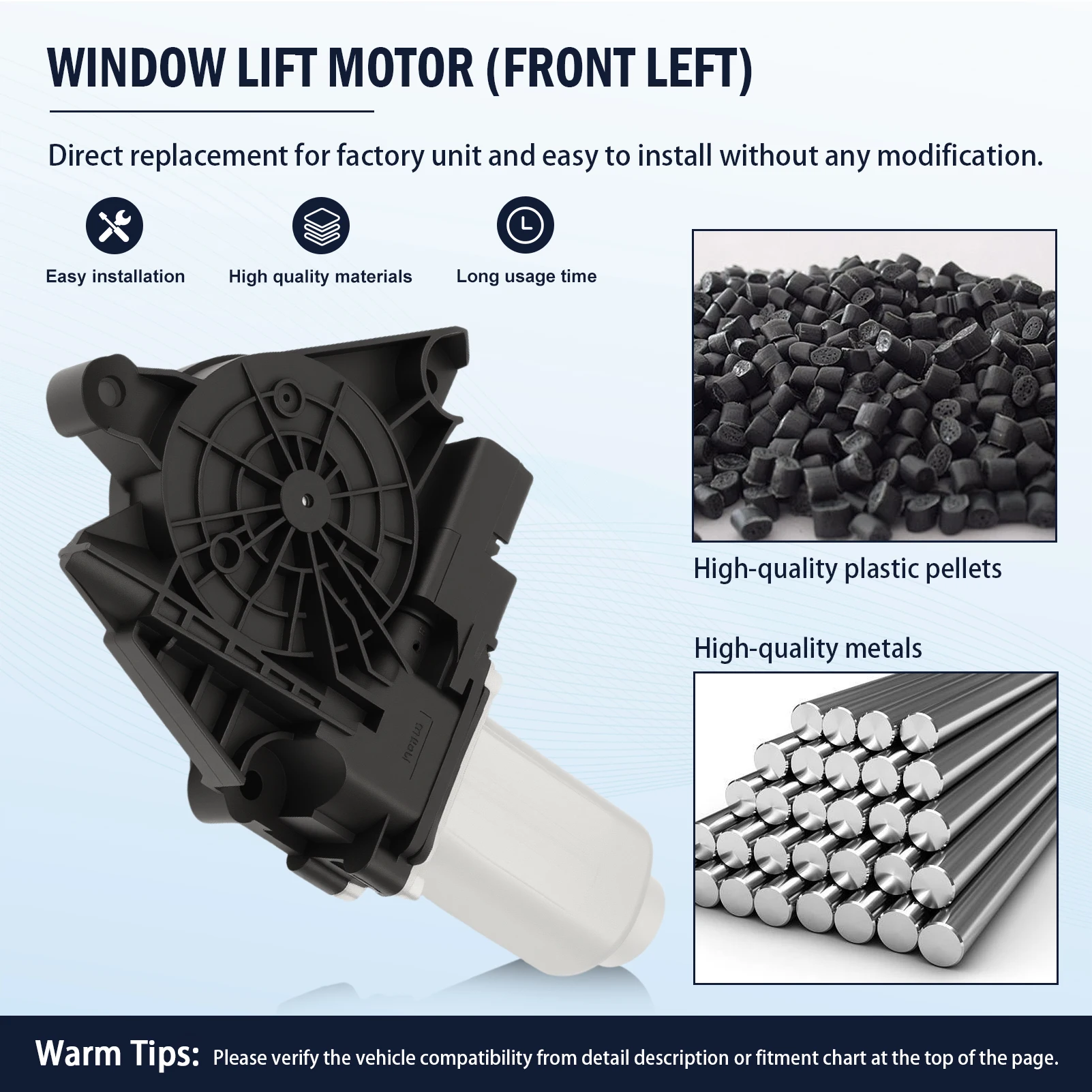 

742-077 Двигатель стеклоподъемника 128000872 ДЛЯ Dodge Charger 300 2011-2023 68143987AA