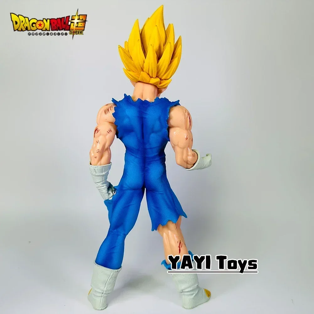 20cm Dragon Ball อะนิเมะ Vegeta GK ตัวเลขการกระทํา Battle Damage PVC Collection เครื่องประดับเดสก์ท็อปตกแต่ง