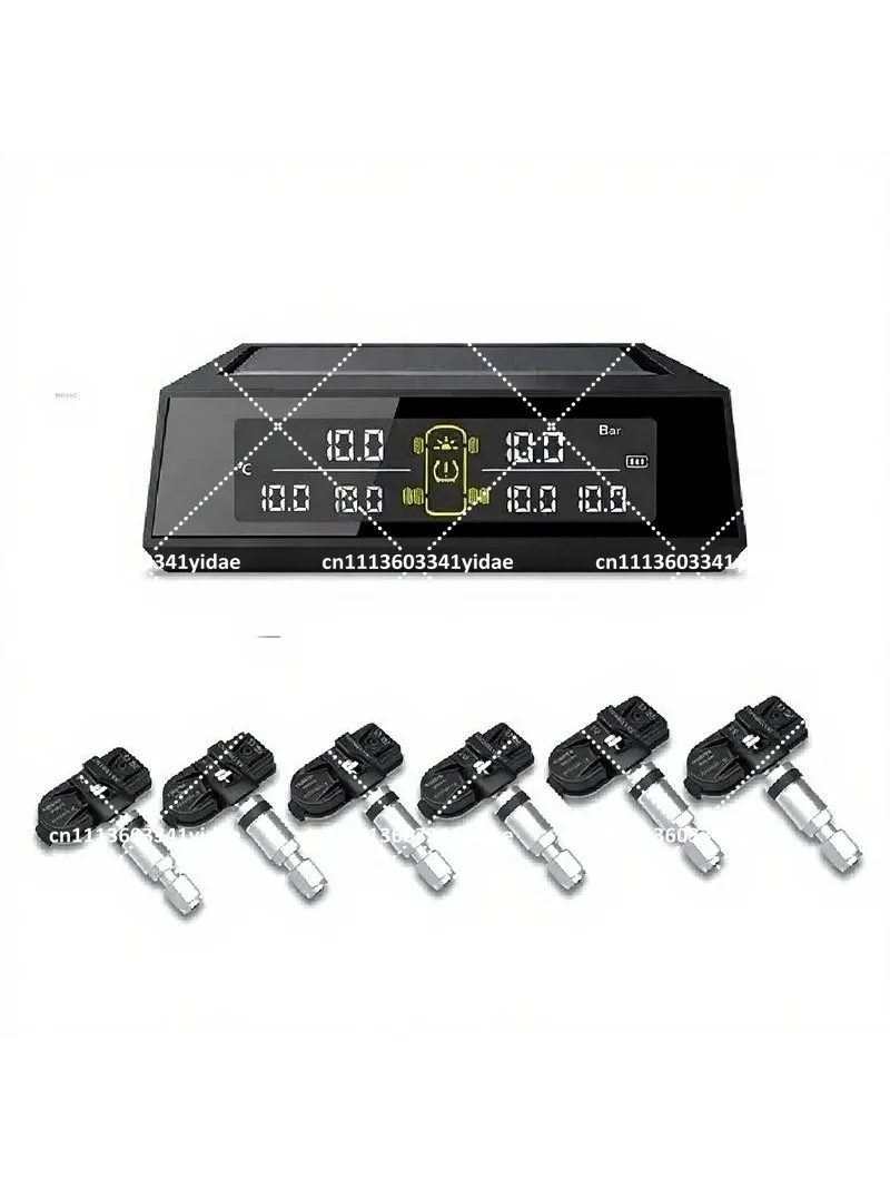 Bus Solar Truck Factory High Quality Tire Pressure Monitoring Internal Sensors Wireless Real-time Detection for 6 Wheels